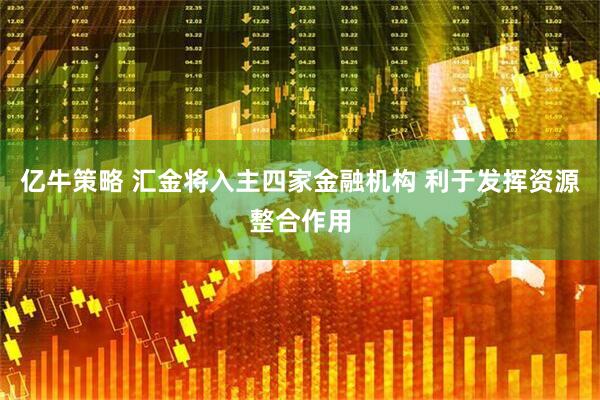 亿牛策略 汇金将入主四家金融机构 利于发挥资源整合作用
