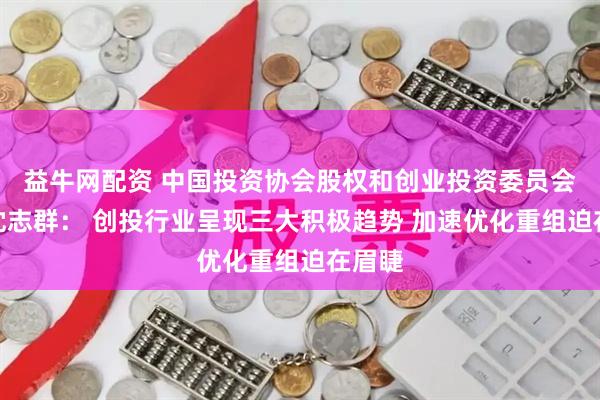益牛网配资 中国投资协会股权和创业投资委员会会长沈志群： 创投行业呈现三大积极趋势 加速优化重组迫在眉睫
